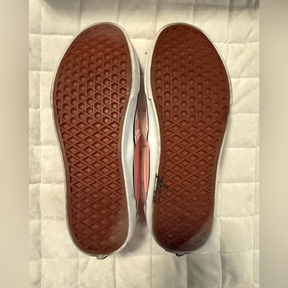 Vans Pink Checkered Slip-On Shoes - Asher - Picture 8 of 15